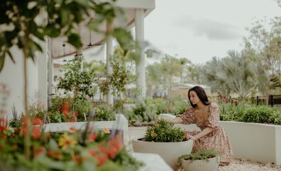 Rooted in Mindfulness JW Marriott Launches Garden Collaboration with Lily Kwong