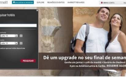 Marriott reveals new Brazilian website