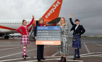 Belfast City Airport welcomes easyJet’s new seasonal winter service to Glasgow
