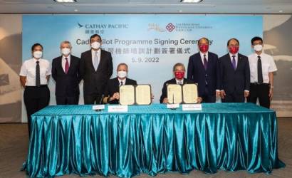 Cathay Pacific & The Hong Kong Polytechnic University collaborate on Cadet Pilot training programme