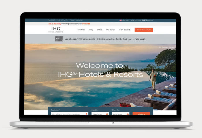InterContinental rebrands as IHG Hotels & Resorts