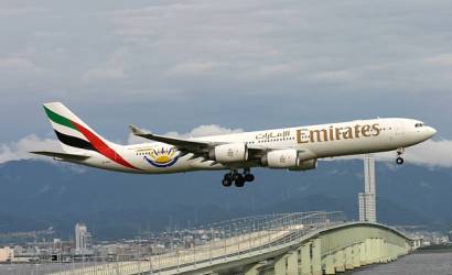 Emirates says it with flowers by announcing flights to Amsterdam