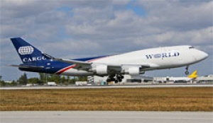 World Airways to operate boeing 747-400 freighter for Asiana Airlines through 2010