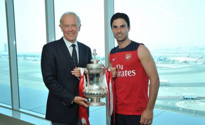 Emirates joins in Arsenal FA Cup celebrations