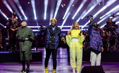 Black Eyed Peas drop by Expo 2020 in Dubai
