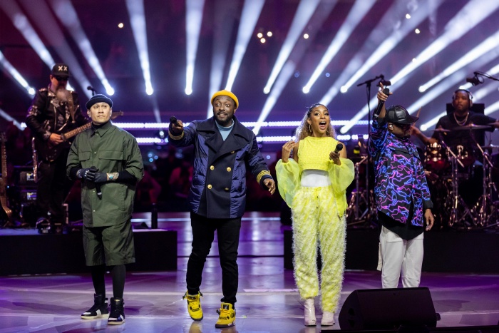 Black Eyed Peas drop by Expo 2020 in Dubai