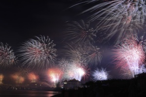 World record firework display welcomes 2014 in Dubai