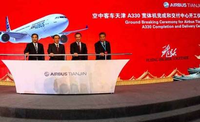 Airbus begins A330 production in Tianjin, China