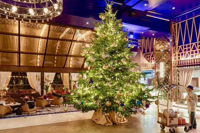 Lavish Christmas tree unveiled at Kempinski Hotel Bahia
