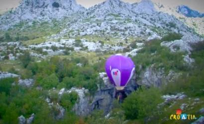 Trifonov completes underground hot air balloon flight in Croatia
