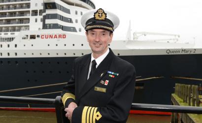 Cunard waves farewell to commodore Wells