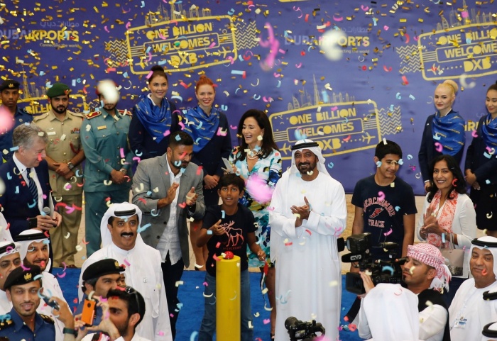 Dubai International welcomes one billionth visitor