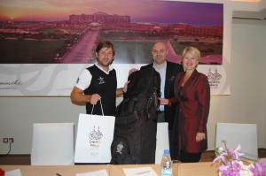 Emirates Palace signs Abu Dhabi HSBC Golf Championship winner Robert Rock