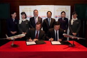 Etihad Airways signs codeshare with China Eastern Airlines