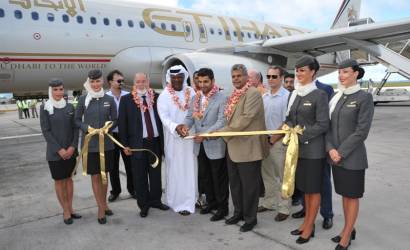 Etihad Airways arrives in Seychelles