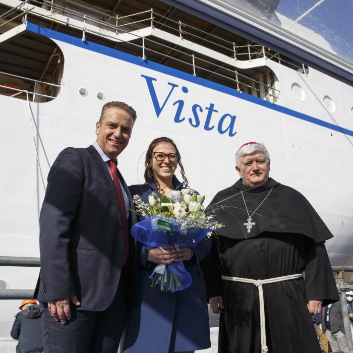 Oceania Cruises welcomes Vista float out in Italy
