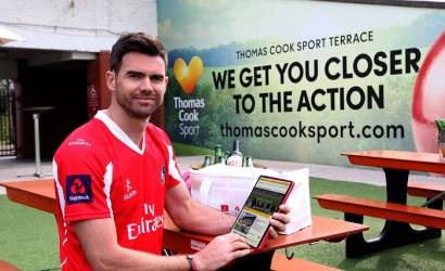 James Anderson appointed Thomas Cook Sport brand ambassador