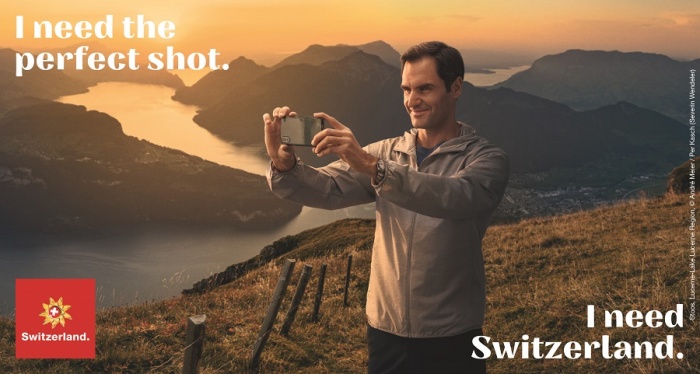 Federer signs up with Switzerland Tourism