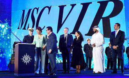 Sophia Loren names MSC Virtuosa in Dubai