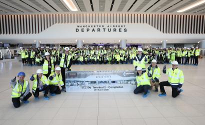 Manchester Airport terminal two extension on track for July