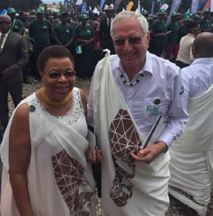 Gardiner joins Kwita Izina ceremony in Rwanda