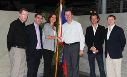 Marriott Leaders visit future Haiti Hotel Site