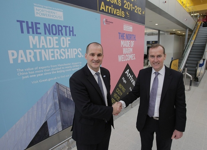 Minister Berry visits Manchester Airport to showcase Northern Powerhouse