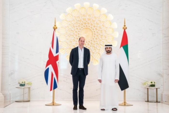Prince William visits Expo 2020 in Dubai
