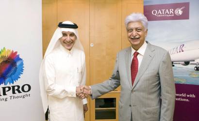 Qatar Airways links with Indian IT giant Wipro
