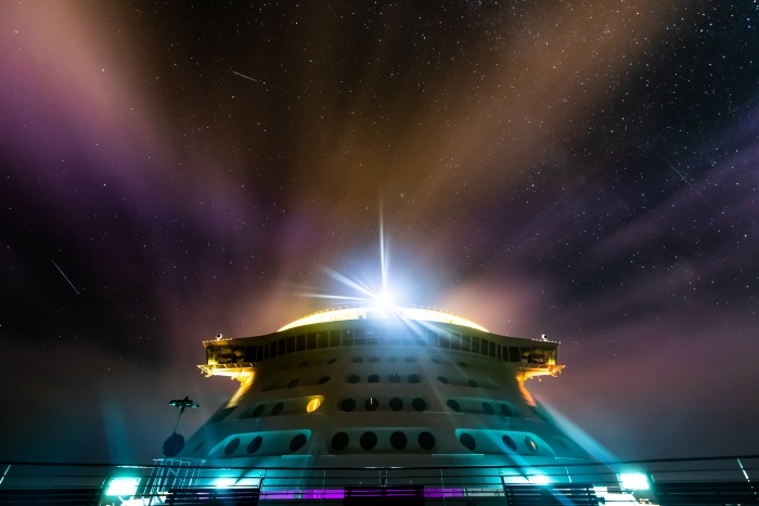 Explorer of the Seas passengers treated to view of Perseid Meteor Shower