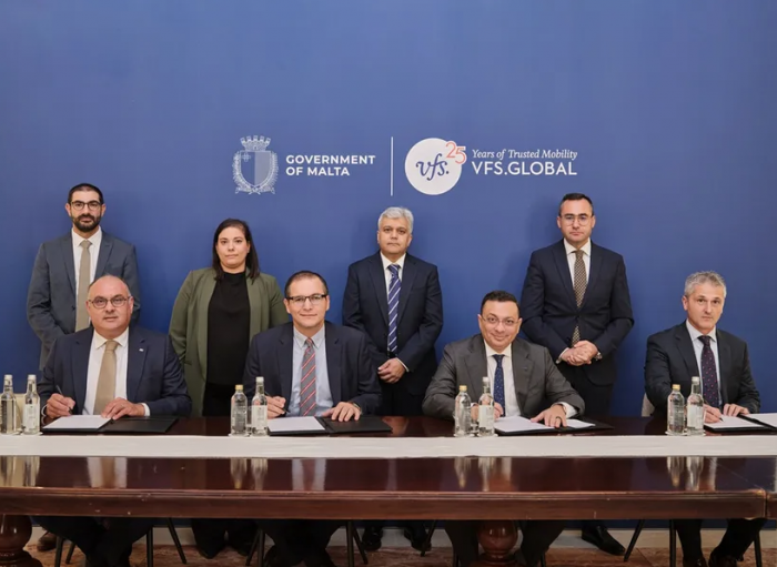 VFS GLOBAL AND GOVERNMENT OF MALTA SIGN A JOINT DECLARATION TO ADVANCE ...