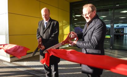 Transport secretary opens overhauled terminal at Luton Airport