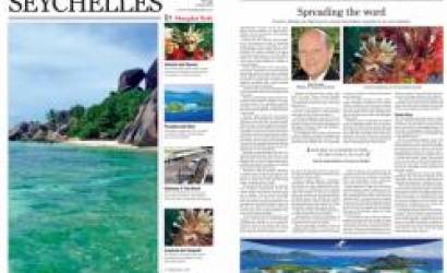 Seychelles features in Shanghai daily newspaper