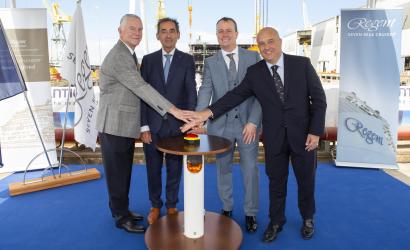 Luxury suites unveiled during Seven Seas Splendour keel laying