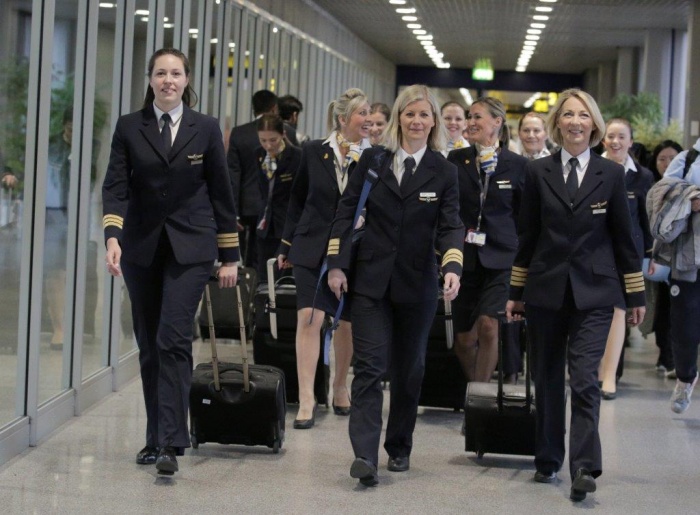 Thomas Cook Airlines flies all-female crew for International Women’s Day