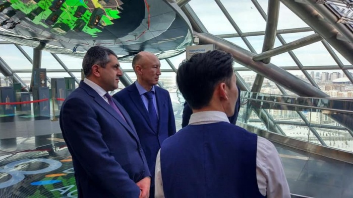 UNWTO secretary general Pololikashvili visits Kazakhstan