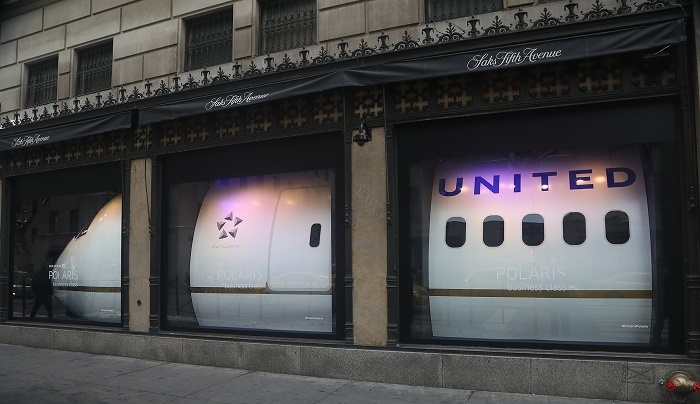 United reveals Polaris experience at Saks Fifth Avenue