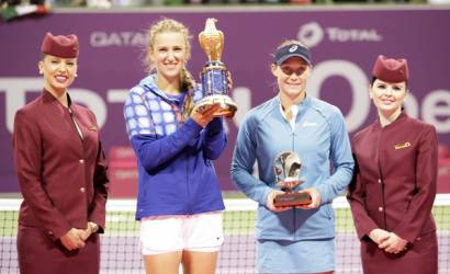 Victoria Azarenka takes Qatar Total Open ladies tennis championships title