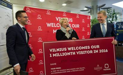 Vilnius reaches latest visitor numbers milestone