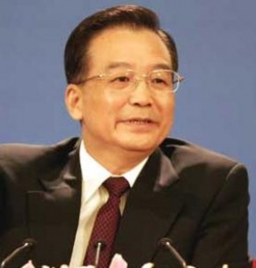 Chinese Premier Wen Jiabao arrives for UK visit