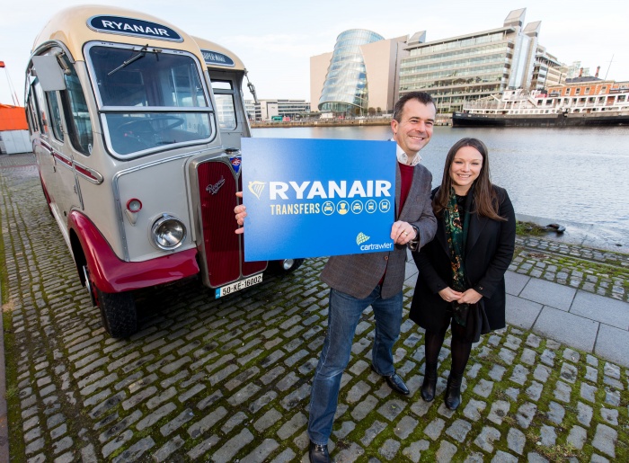 CarTrawler-powered Ryanair Transfers launches across Europe
