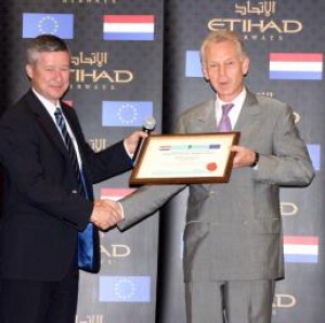 Ambassador to the UAE praises Etihad-Dutch ILO joint security efforts