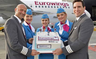 Eurowings launches new London-Salzburg connection ahead of ski season