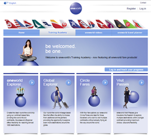 oneworld enhances online training resources for travel agents