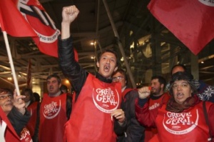 Disruption sweeps Portugal as strike begins