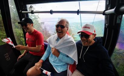 Canada takes football fans beyond the stadium with mountaintop World Cup watch party
