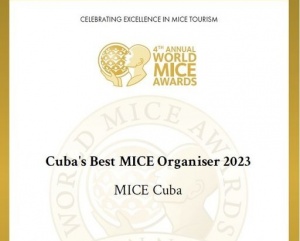 Cuba awarded at the World MICE Awards 2023 tourism event