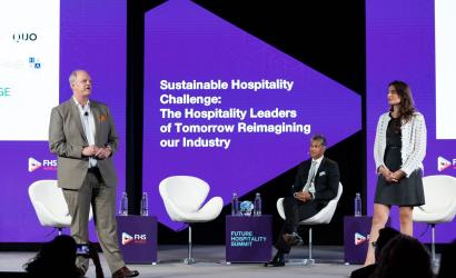 Day 2 of FHS World where global hospitality CEOs and government representatives were on stage