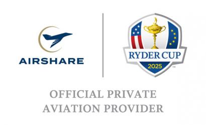 Airshare Named Official Private Aviation Provider of the PGA of America and 2025 Ryder Cup