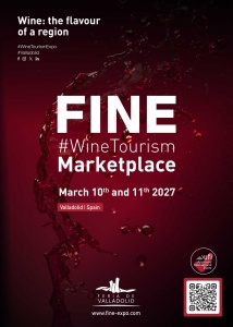 FINE, the international wine tourism fair, will hold its eighth edition in March 2027 in Valladolid